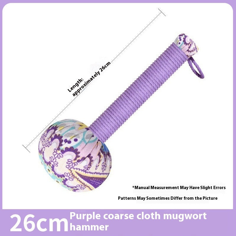 Argy Wormwood Hammer Health Care Hand-held Neck And Shoulder Massage Hammer