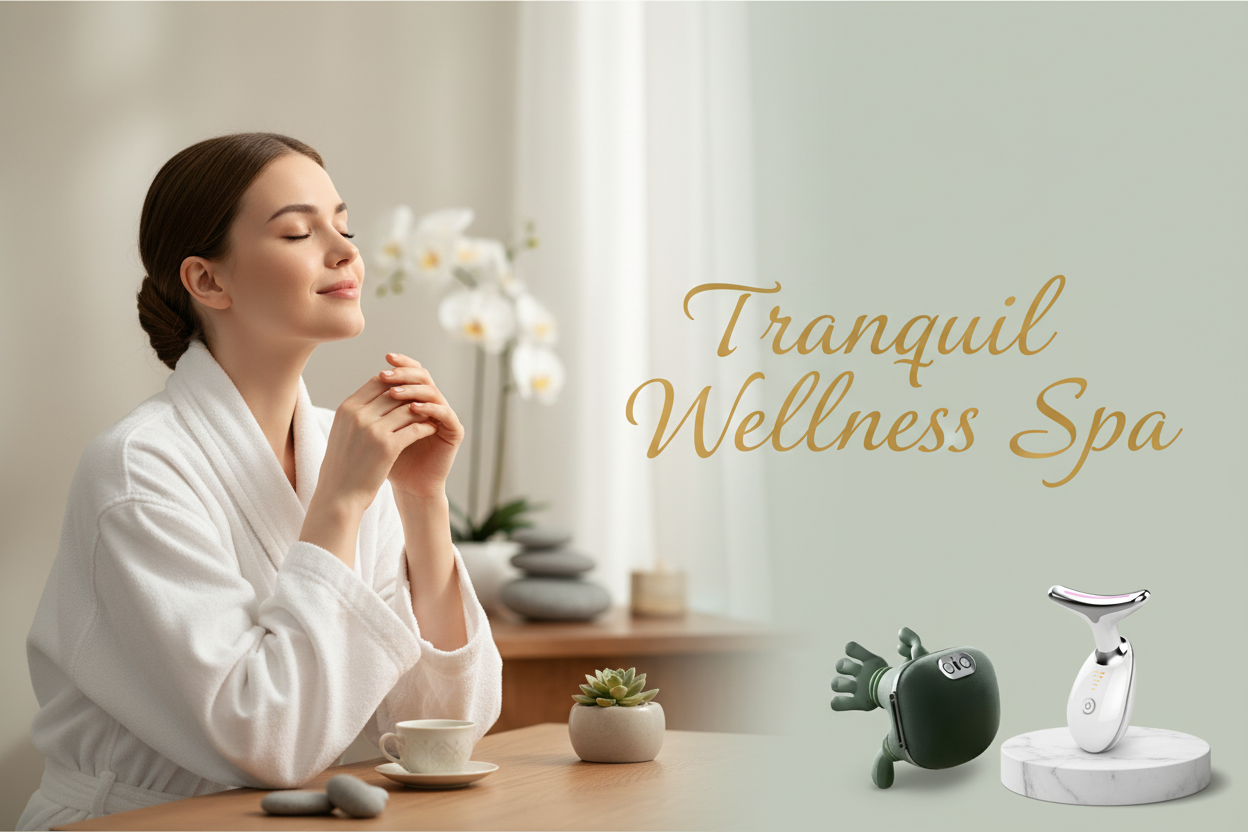 Bannière avec produits plus discrets