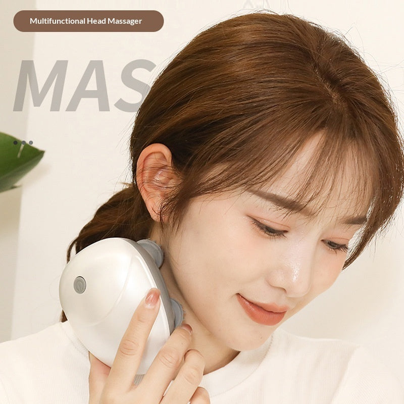 Mini Head Massager Rechargeable Pet Massager Electric